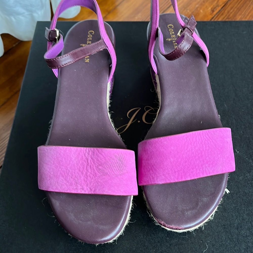 Cole Haan Purple Natural Color Heel